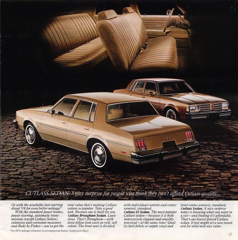 1981 Oldsmobile Mid-Size Brochure Page 19